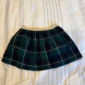Carter’s Plaid Green Skirt